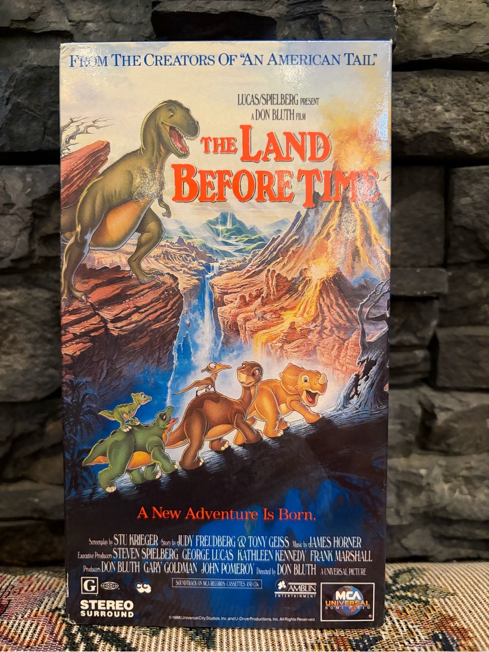 The Land Before Time VHS MCA Home Video